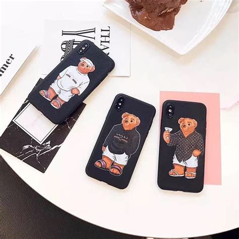 gucci bear iphone 11 case|gucci iphone wallet case.